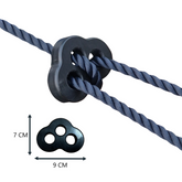 Adjustable Rope Looper (Black)